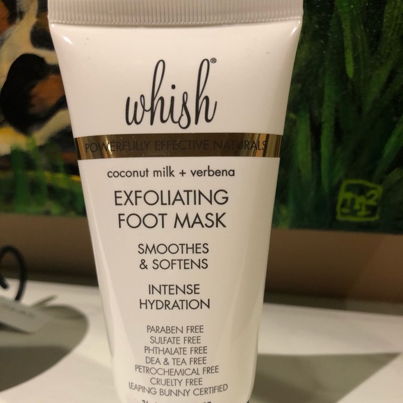 whish Other - Whish Beauty exfoliating foot mask NWT